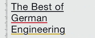 The Best of German Engineering